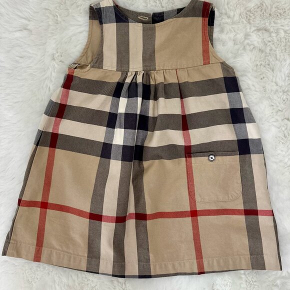 Burberry Classic Check Sleeveless Dress Kids - Picture 5 of 7